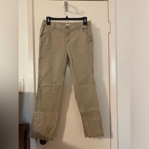 Old navy girl’s khaki pants size 16. Hemmed to 26 inch inseam
